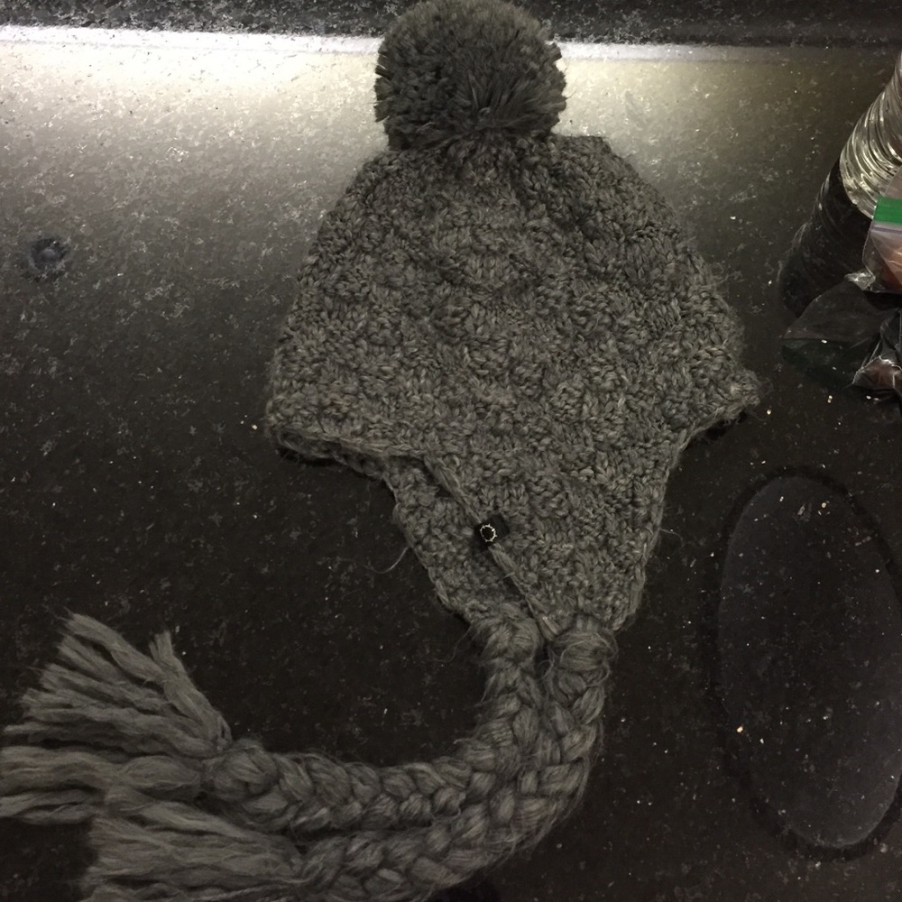 COPY - Empyre Gray Pom Beanie